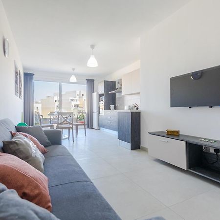Spacious Brand New Apartment Hc Balcony 3 Bdr 2 Bth Bugibba セント・ポールズ・ベイ エクステリア 写真