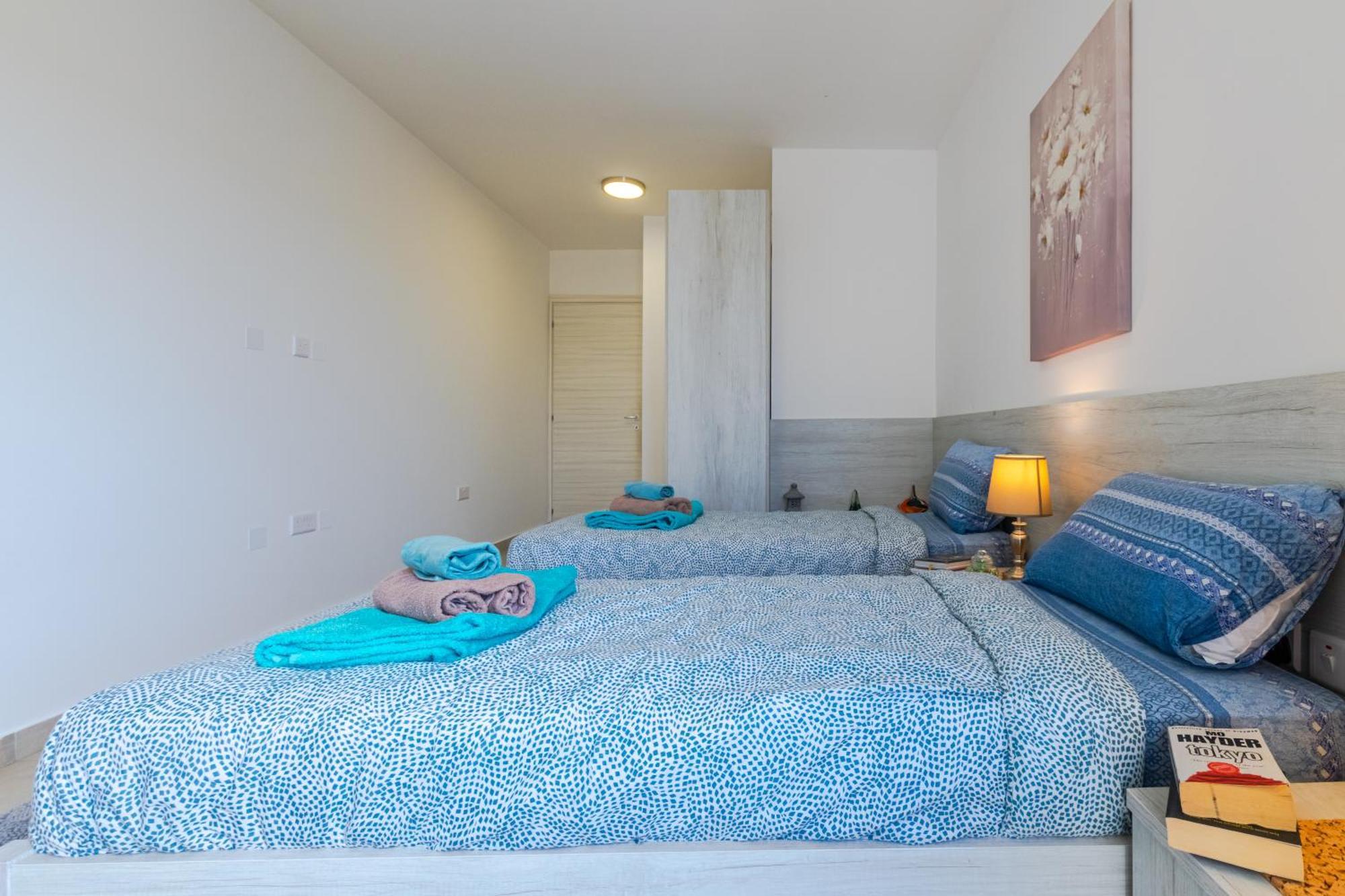 Spacious Brand New Apartment Hc Balcony 3 Bdr 2 Bth Bugibba セント・ポールズ・ベイ エクステリア 写真