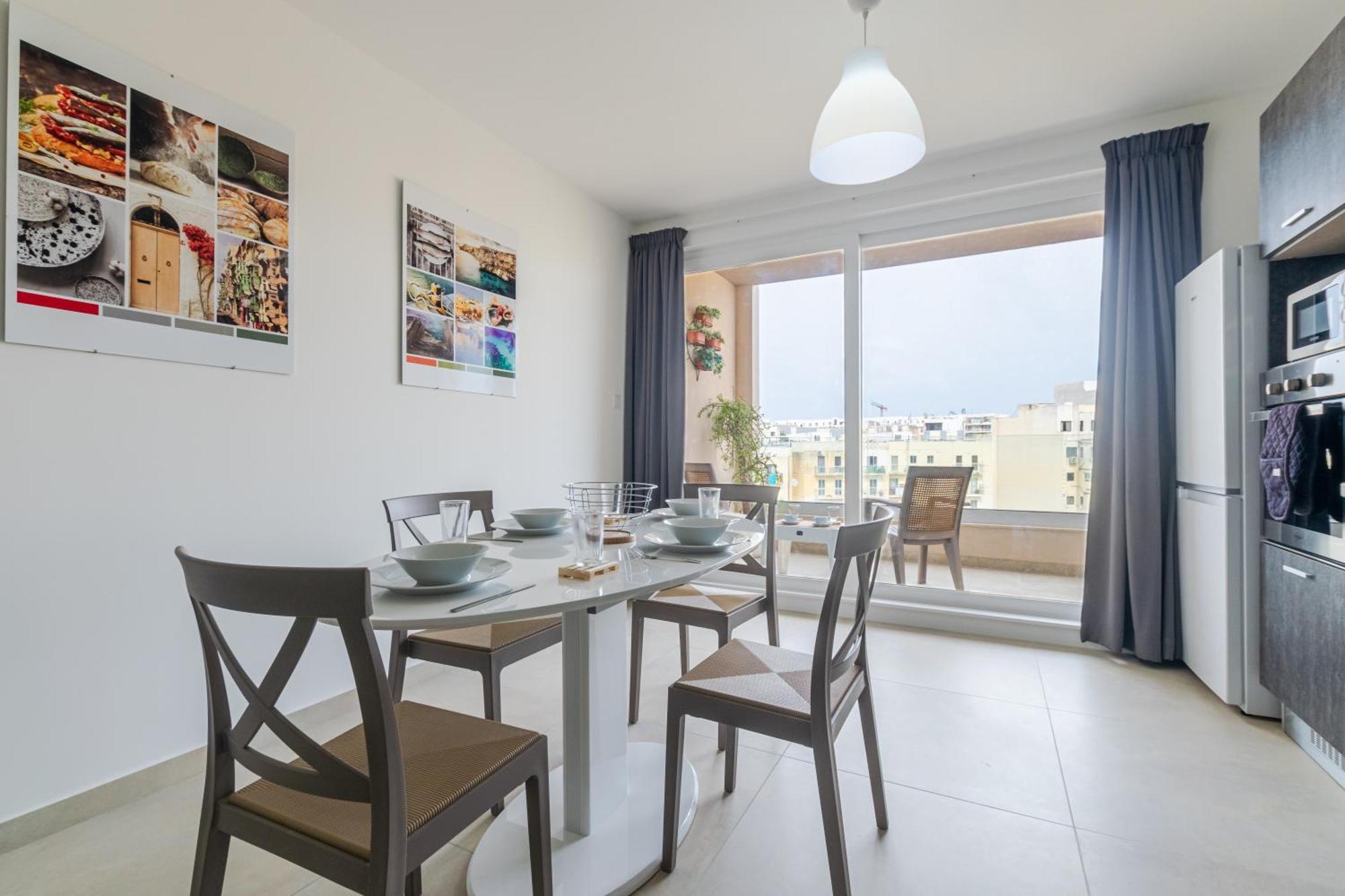 Spacious Brand New Apartment Hc Balcony 3 Bdr 2 Bth Bugibba セント・ポールズ・ベイ エクステリア 写真