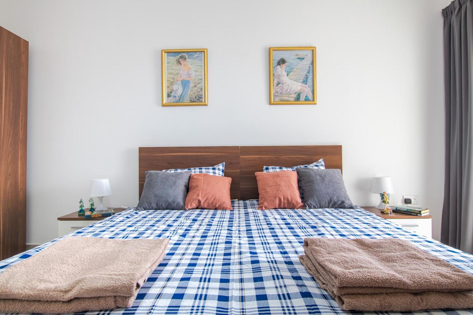 Spacious Brand New Apartment Hc Balcony 3 Bdr 2 Bth Bugibba セント・ポールズ・ベイ エクステリア 写真